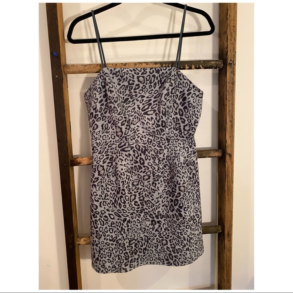 Cheetah mini dress